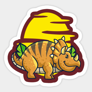 Cute Little Tricer Sticker